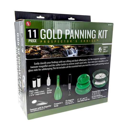 11Pc Gold Panning Kit