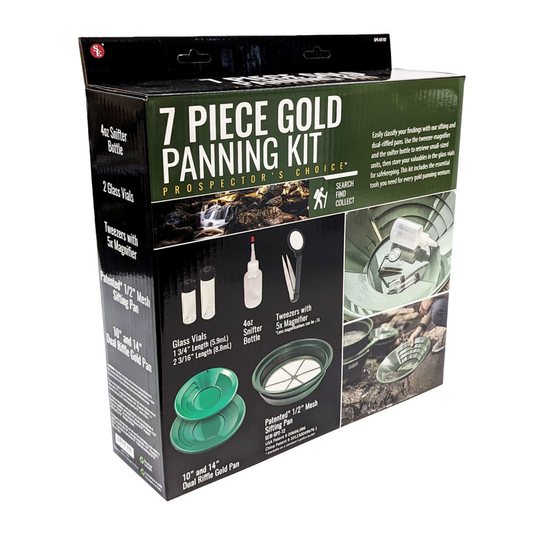 7Pc Gold Panning Kit