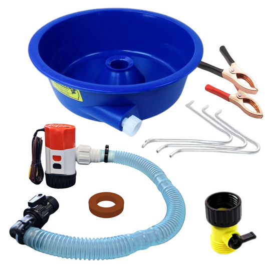 Blue Bowl Concentrator Kit with Upgraded Pump & Hose