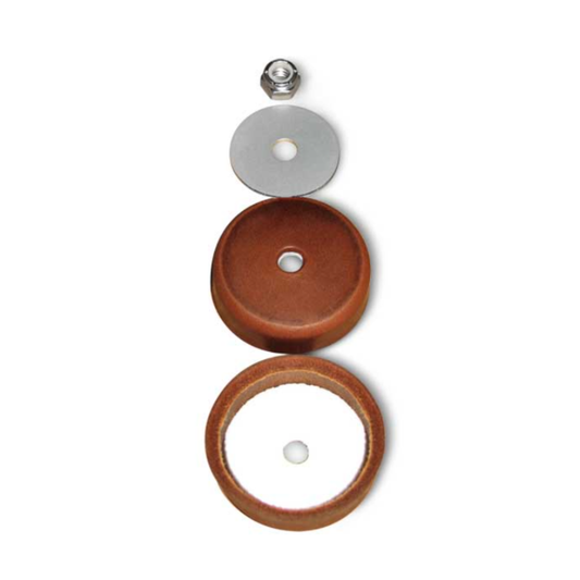 Gold-N-Sand - Leather Cup Set
