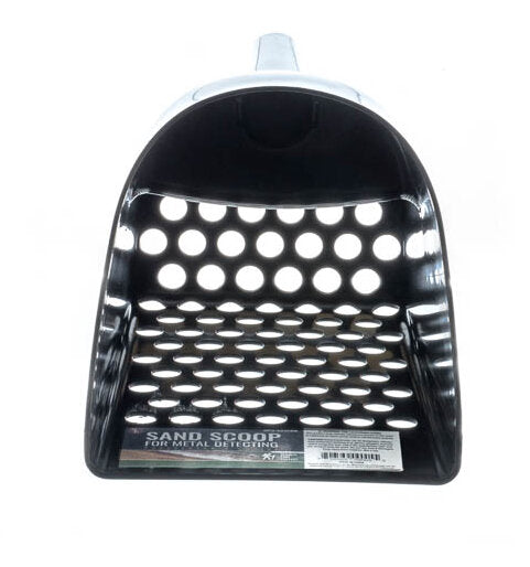 8.1/2" Hand Held Plastic Sand Scoop - Black