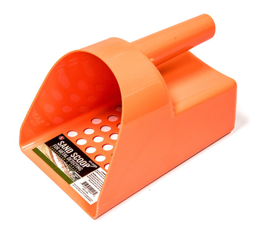 8.1/2" Hand Held Plastic Sand Scoop - Orange