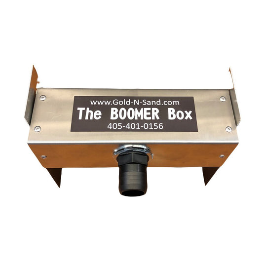 The Boomer Box - Hand Dredge Sluice Header