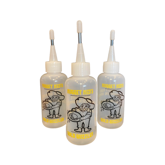 Box of 100 - 120ml Sniffer Bottle - Nugget Ned's Gold Guzzler